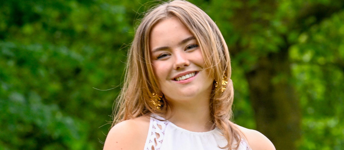 Princess Ariane during Summer photo session 2024 in The Hague