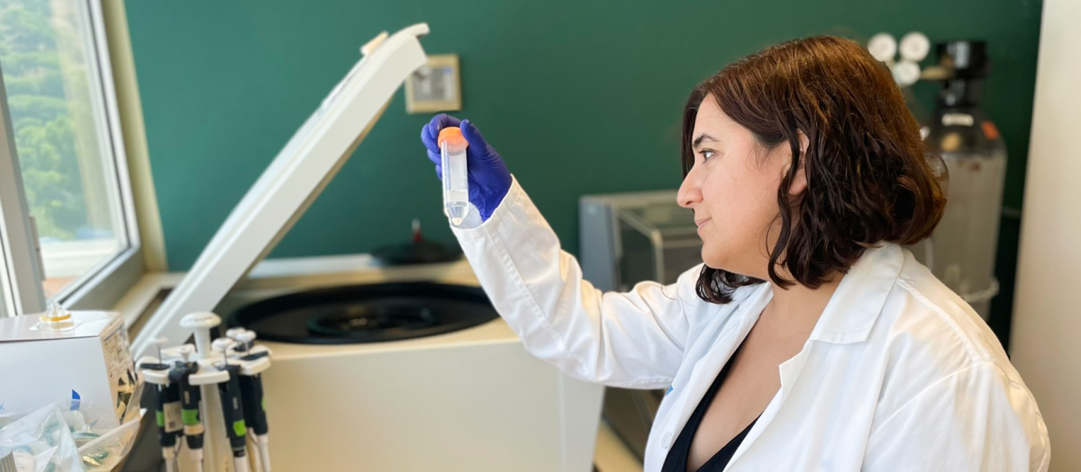 Maria Salgado, investigadora senior en IrsiCaixa