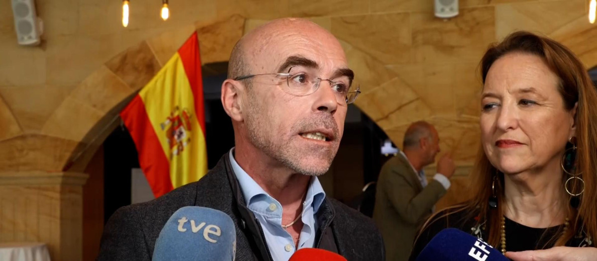 El eurodiputado de Vox, Jorge Buxadé
