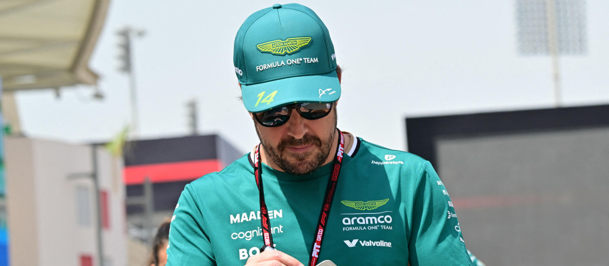 Fernando Alonso, en un Gran Premio de esta temporada