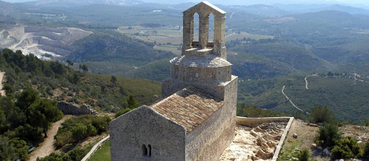 Iglesia en el conjunto monumental de Olérdola