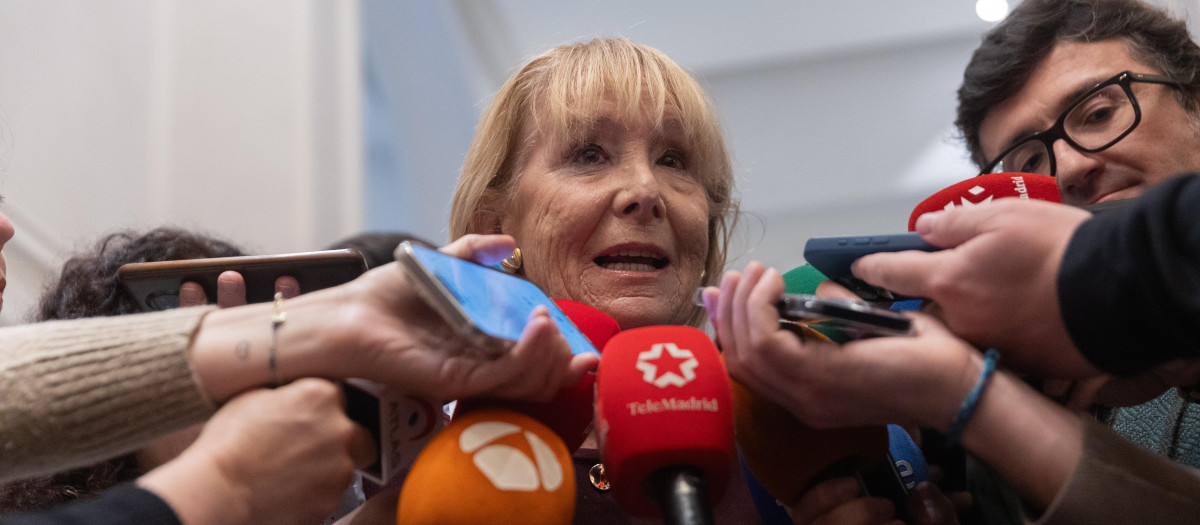La expresidenta de la Comunidad de Madrid, Esperanza Aguirre