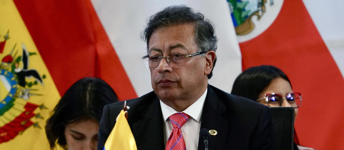 El presidente colombiano, Gustavo Petro