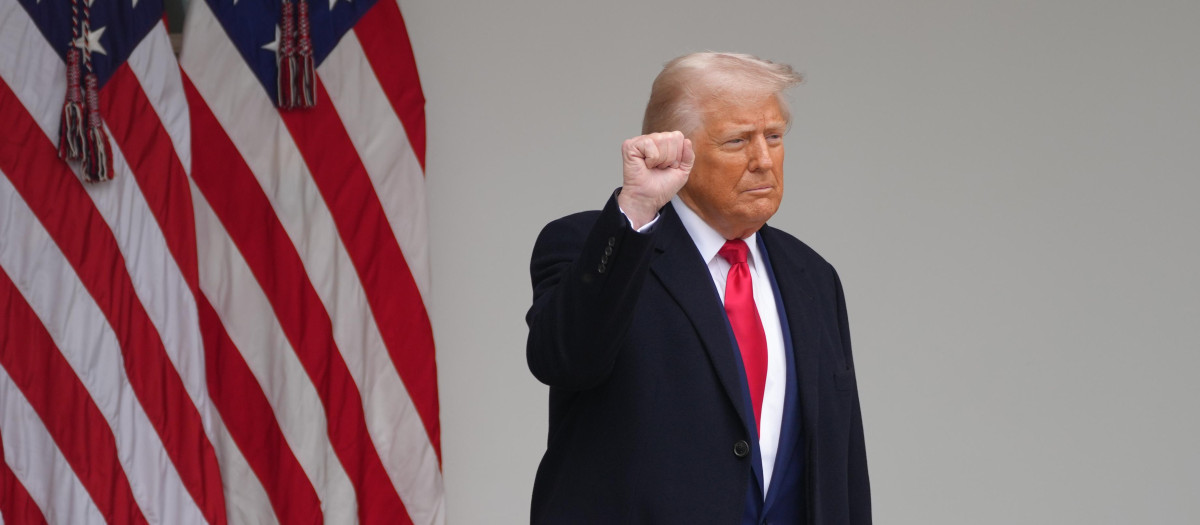 El presidente de los EE.UU., Donald Trump