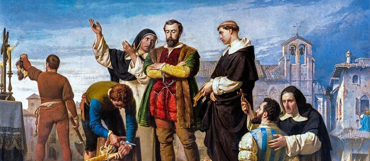 Ejecución de los comuneros de Castilla, del romántico Antonio Gisbert (1860)