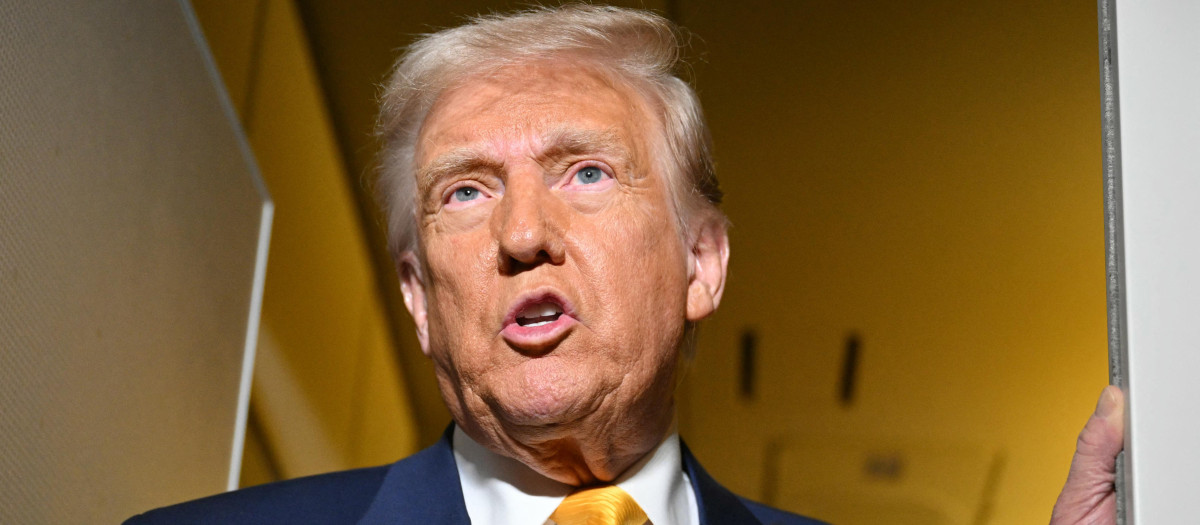 El presidente de Estados Unidos, Donald Trump