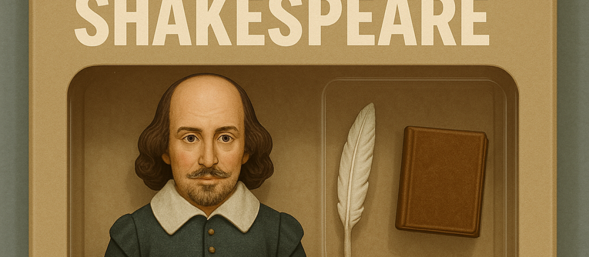 Muñeco de William Shakespeare