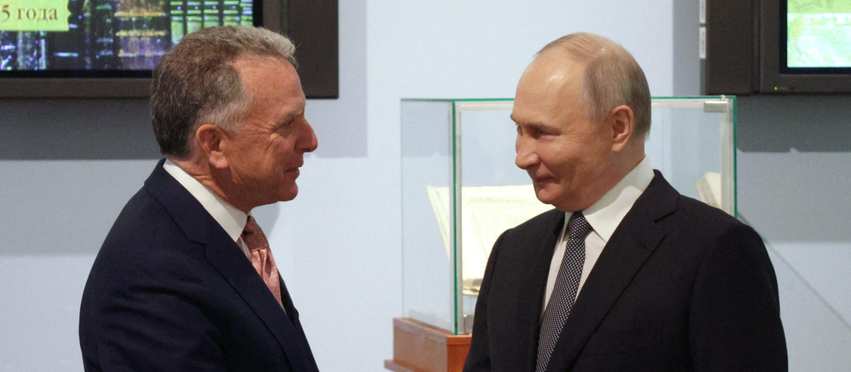 Vladimir Putin se reunió con Steve Witkoff el pasado viernes