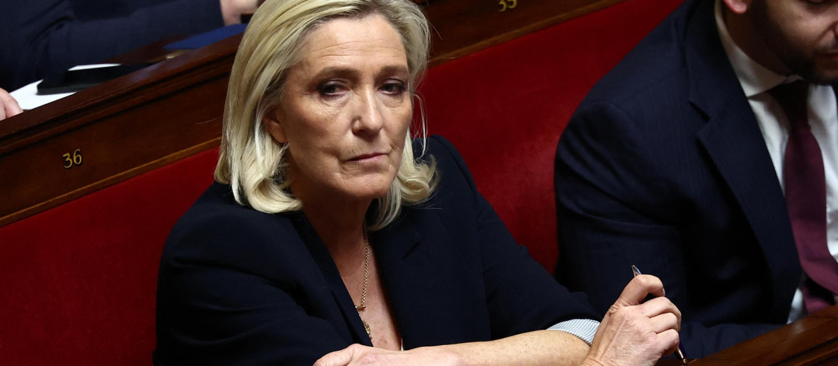 Marine Le Pen está sufriendo duros golpes políticos