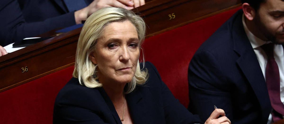 Marine Le Pen está sufriendo duros golpes políticos