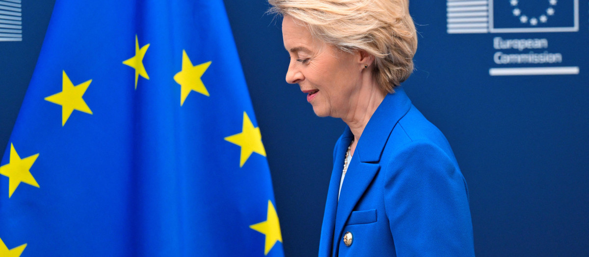 La presidenta de la Comisión Europea, Ursula von der Leyen