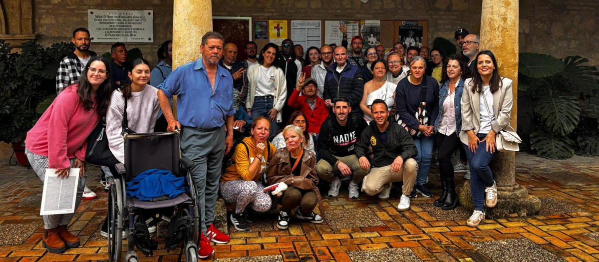 Convivencia de usuarios de la Red Cohabita en el santuario de la Fuensanta