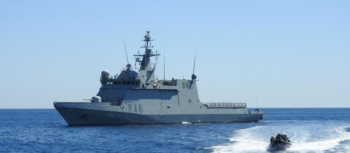 Imagen del Buque de Acción Marítima Furor de la Armada española