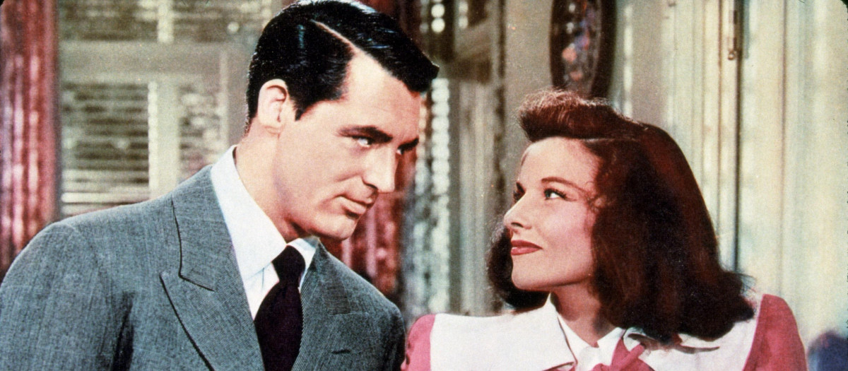 Cary Grant y Katharine Hepburn en Historias de Filadelfia