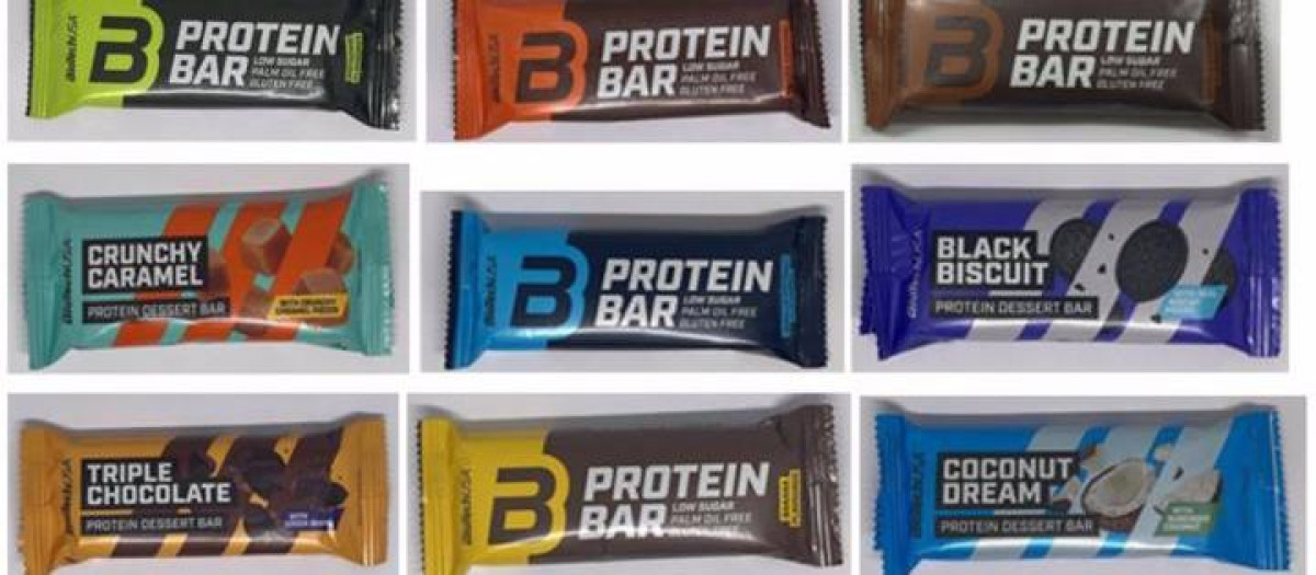 Imagen de las barritas de proteínas de BioTechUSA