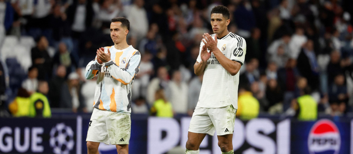 Jude Bellingham y Lucas Vázquez agradecen a la afición