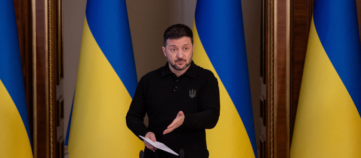El presidente ucraniano, Volodimir Zelenski