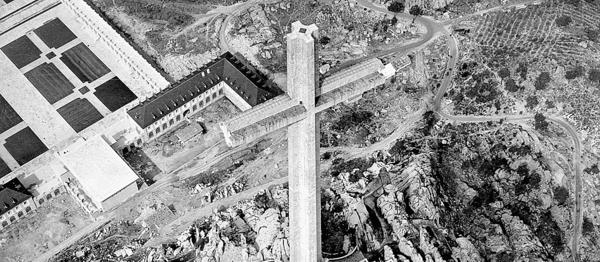 Valle de los Caídos en 1960 (Foto de archivo)