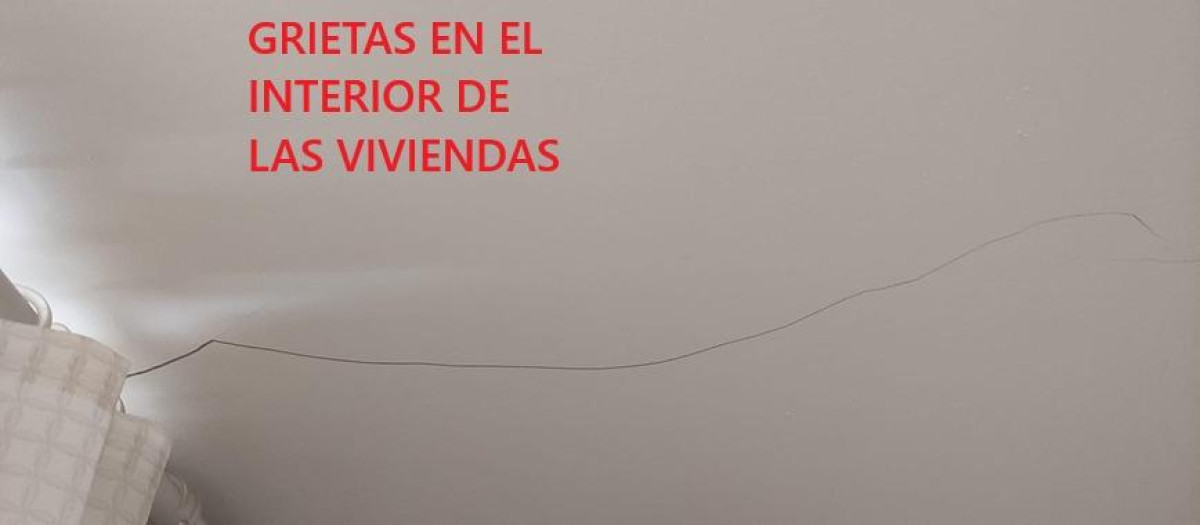Desperfectos en viviendas de la EMV de Rivas