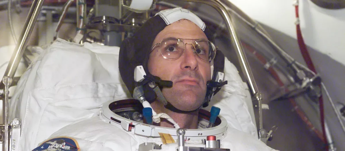 El astronauta de la NASA, Donald Pettit