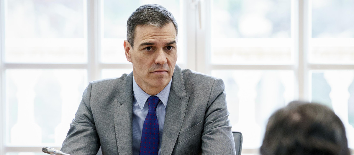 El presidente del Gobierno, Pedro Sánchez