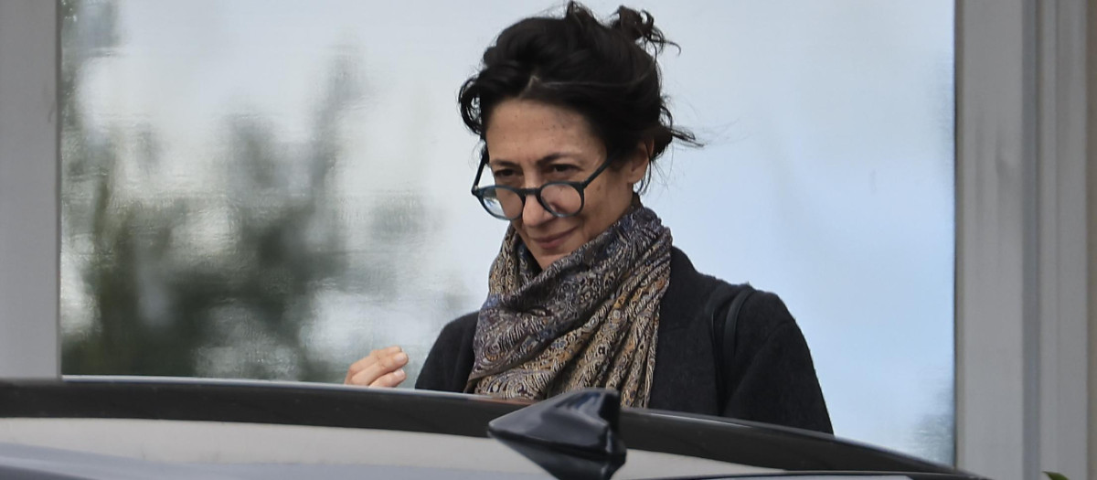 Claudia Stilianopoulos arrives at the hospital to visit her boyfriend Ernesto de Hannover
Ruber Clinic
Madrid, April 19, 2025.