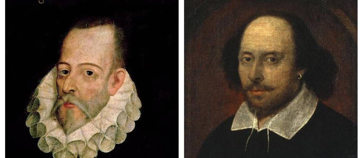 Cervantes y Shakespeare, los más grandes escritores de todos los tiempos fueron contemporáneos, pero ninguno de los dos murió el 23 de abril