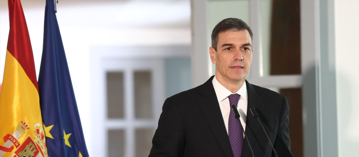 El presidente del Gobierno de España, Pedro Sánchez