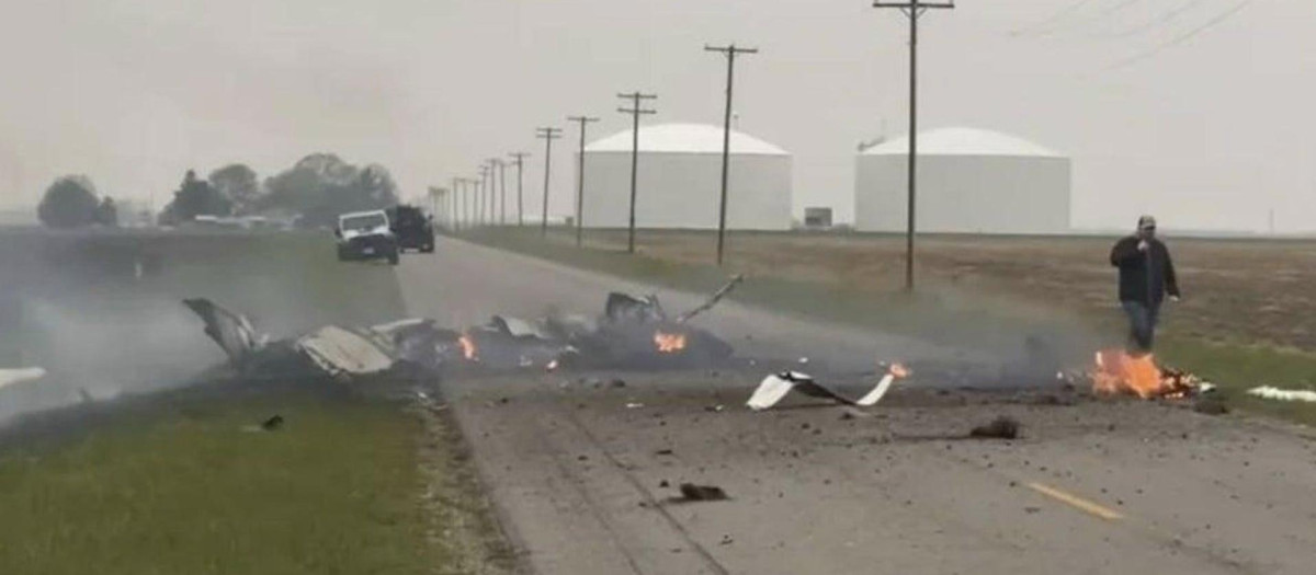 Accidente de avioneta en Illinois, Estados Unidos