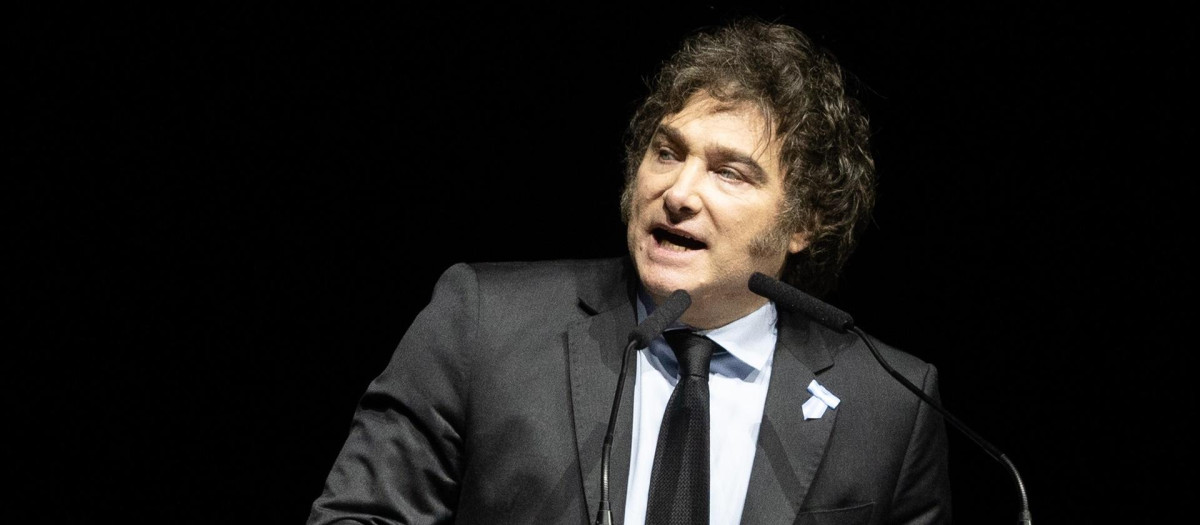 El presidente argentino, Javier Milei.