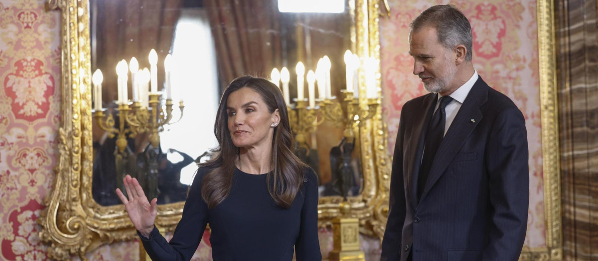 Los Reyes, este martes en el Palacio Real