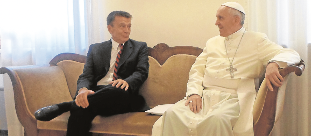 El Papa Francisco y su amigo Jorge Mila