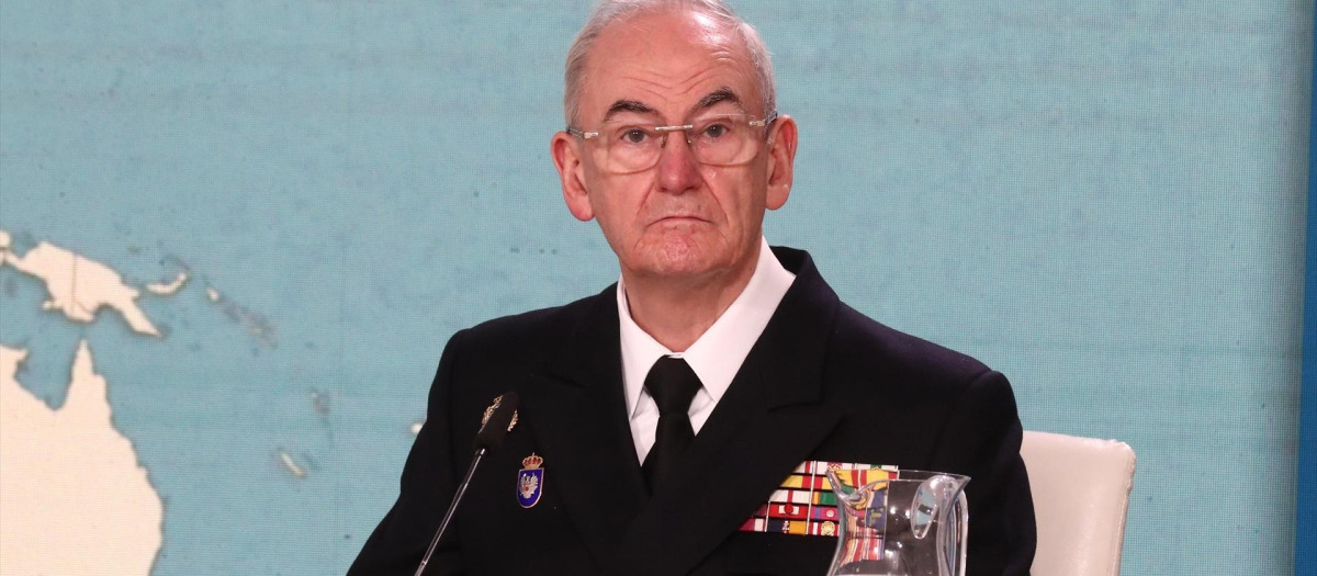 El Jefe de Estado Mayor de Defensa, Teodoro Esteban López Calderón