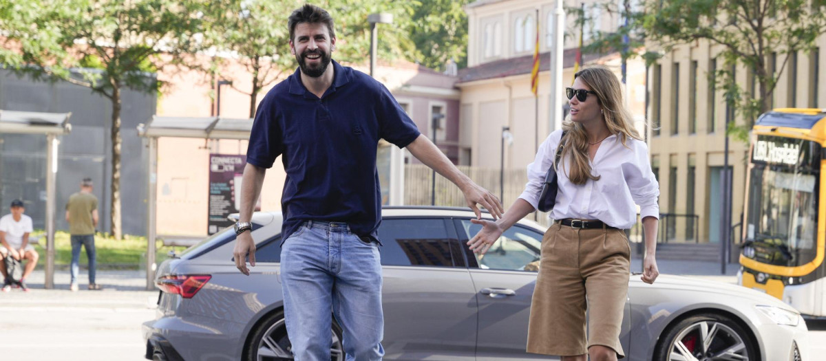Gerard Pique y Clara Chia