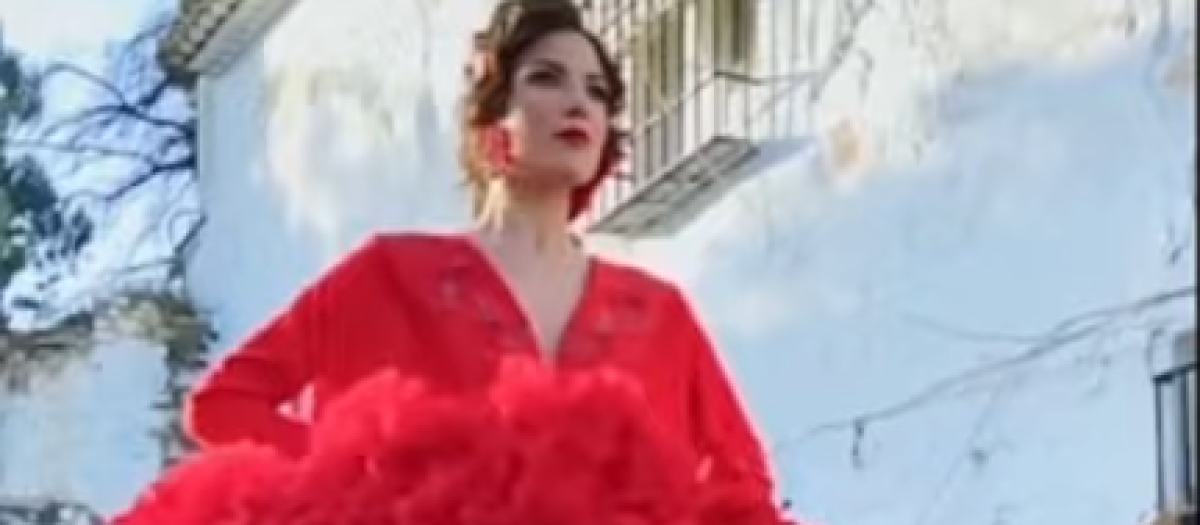 Traje de flamenca