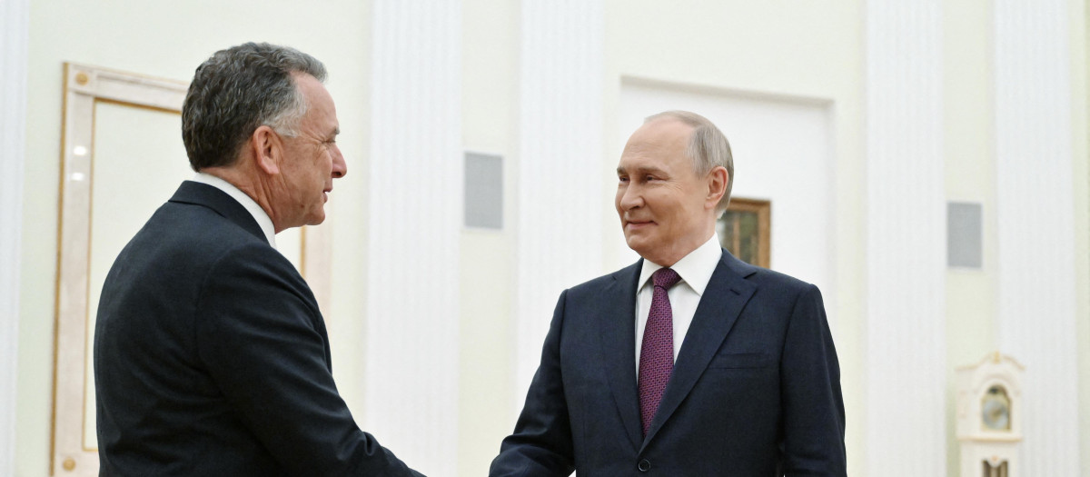 Putin se ha vuelto a reunir con Steve Witkoff este viernes