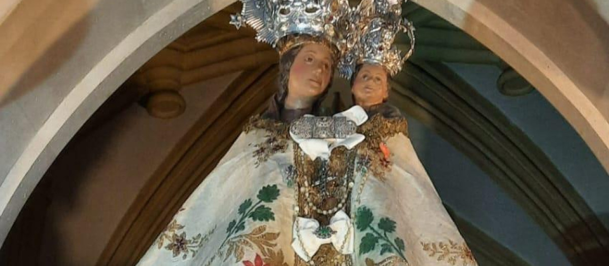Imagen de Nuestra Señora de la Fuensanta, patrona de Córdoba