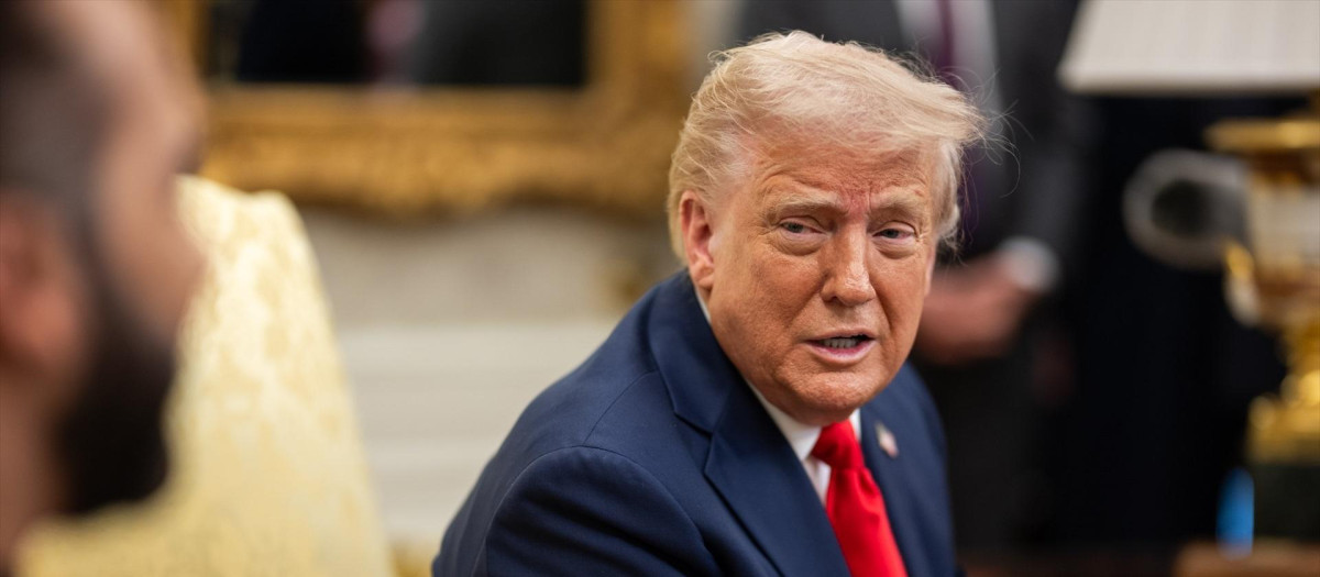 El presidente de EE.UU, Donald Trump, en el Despacho Oval