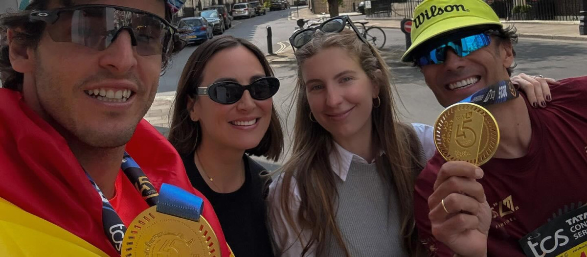 Tamara Falcó y su marido en Londres