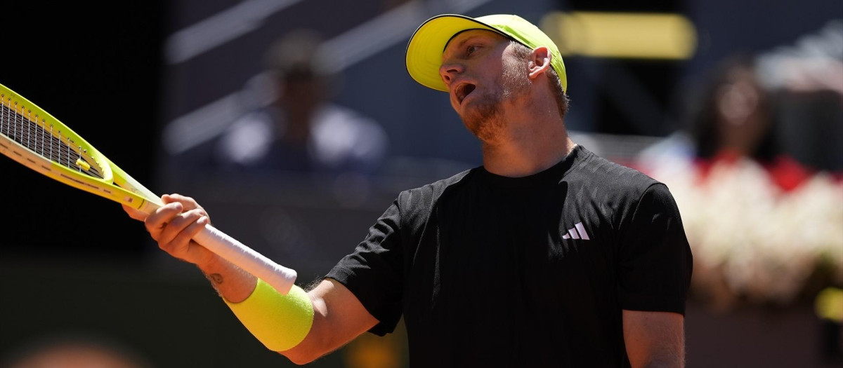 Alejandro Davidovich Fokina, durante el partido ante Alexander Zverev