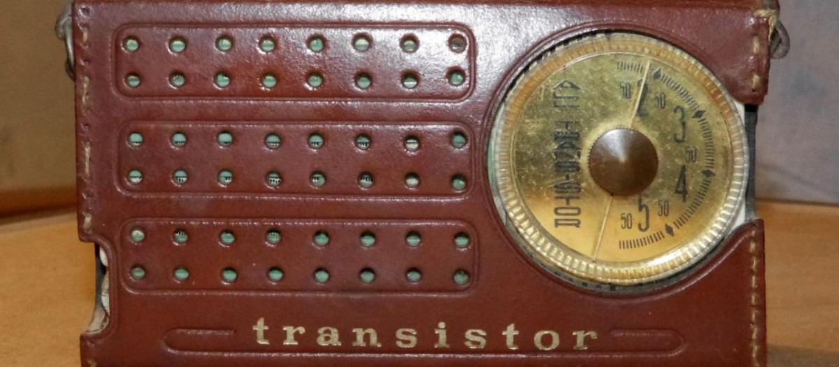 Un transistor antiguo
