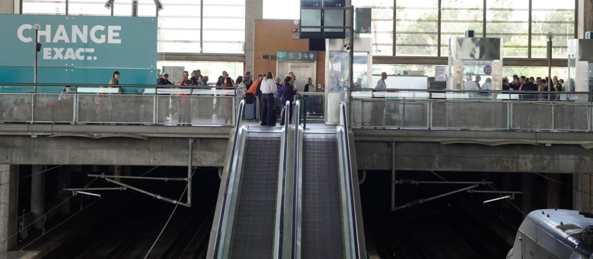 Estación de Córdoba Adif, esta mañana tras el apagón