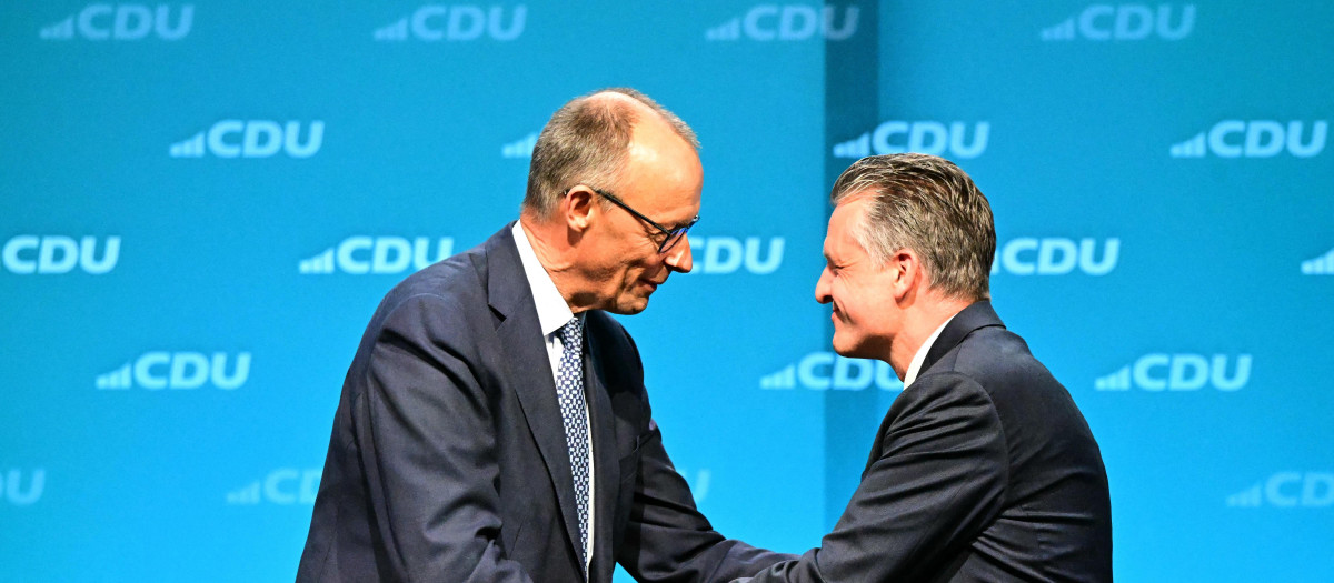 Merz saluda a Thorsten Frei, nuevo ministro de la Cancillería