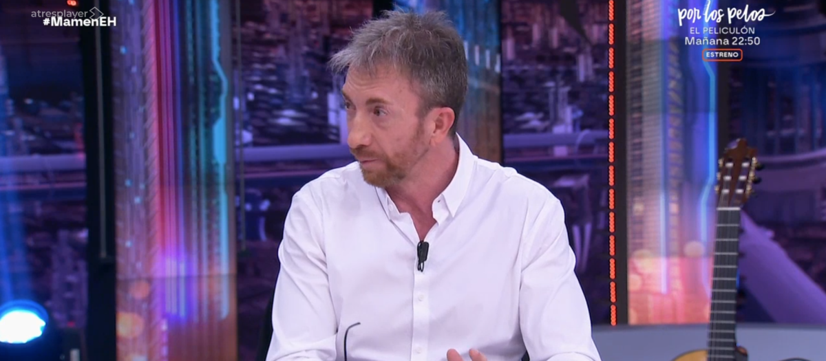 Pablo Motos, durante El Hormiguero