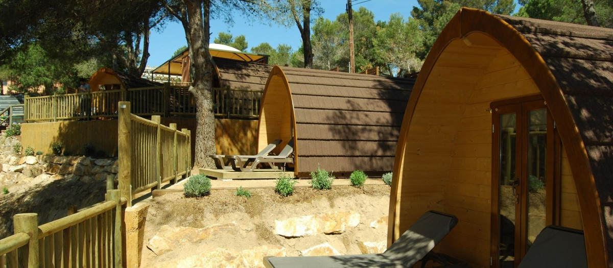 Camping en la provincia de Gerona.