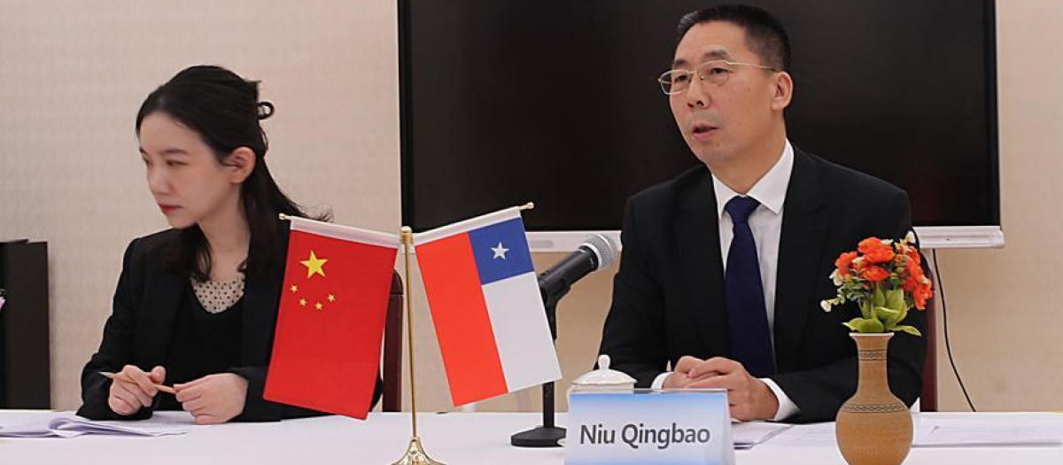 Niu Quinjbao, embajador de China en Chile