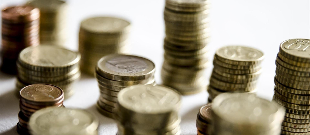 Monedas de euro.