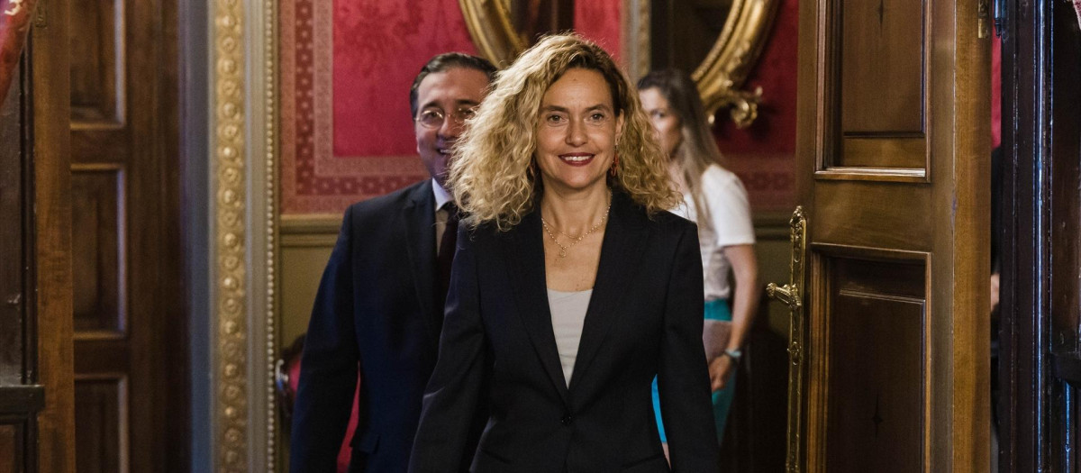 La presidenta del Congreso de los Diputados, Meritxel Batet