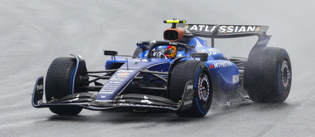 El español Carlos Sainz (Williams) firmó su mejor actuación con su nueva escudería al clasificar sexto