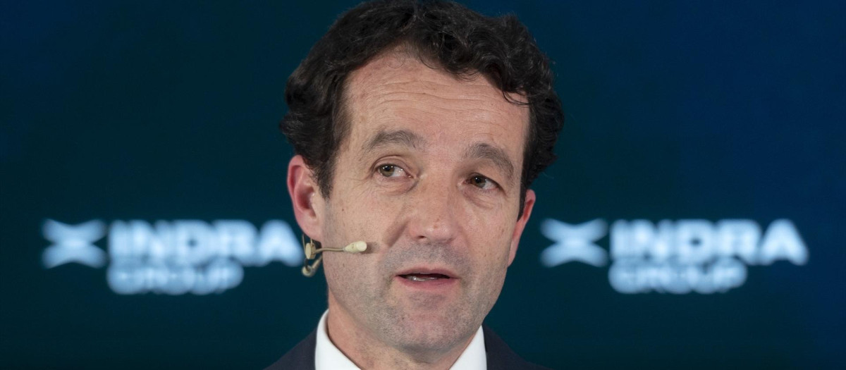 El presidente de Indra, Ángel Escribano.